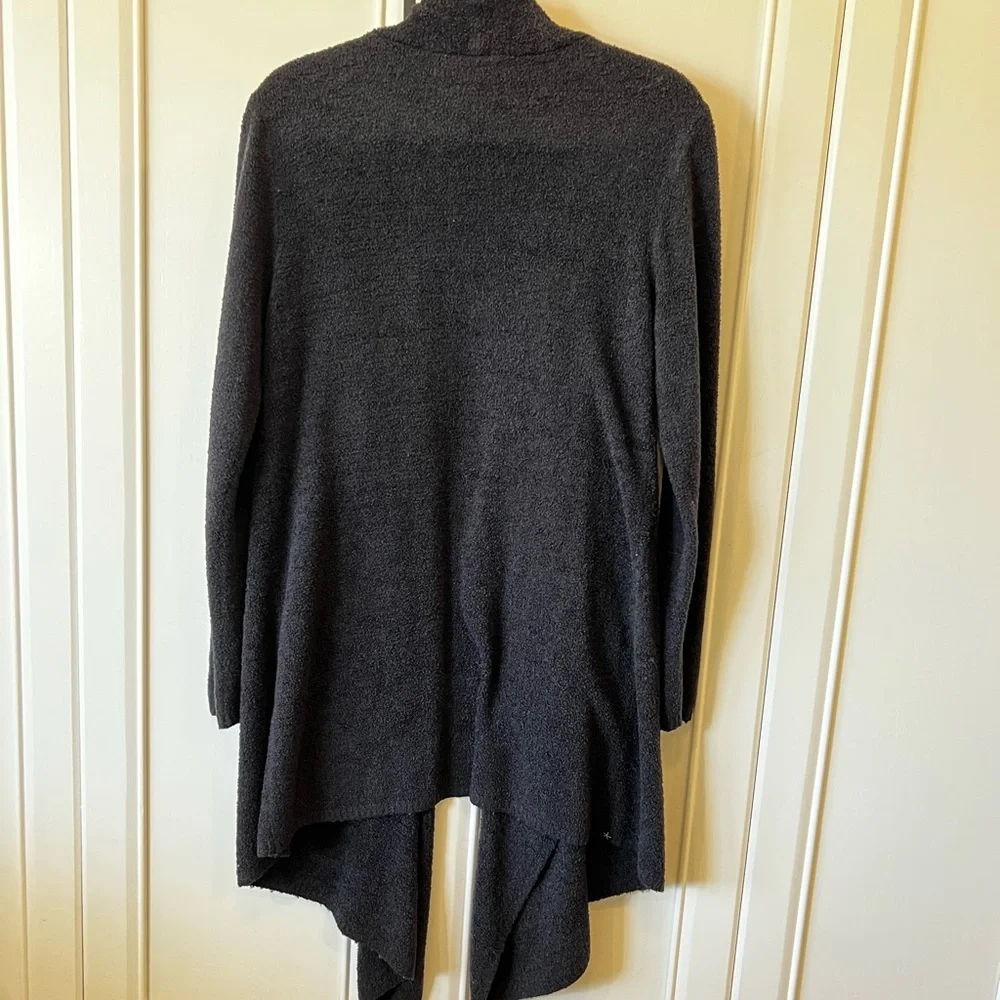 Barefoot Dreams Cozychic Ultra Lite Drape Front Cardigan - Picture 3 of 3